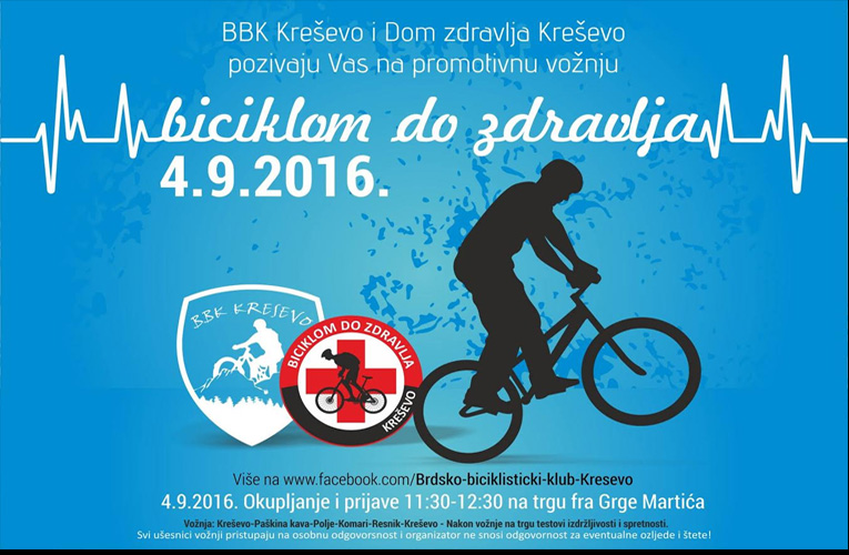 biciklom do zdravlja najava