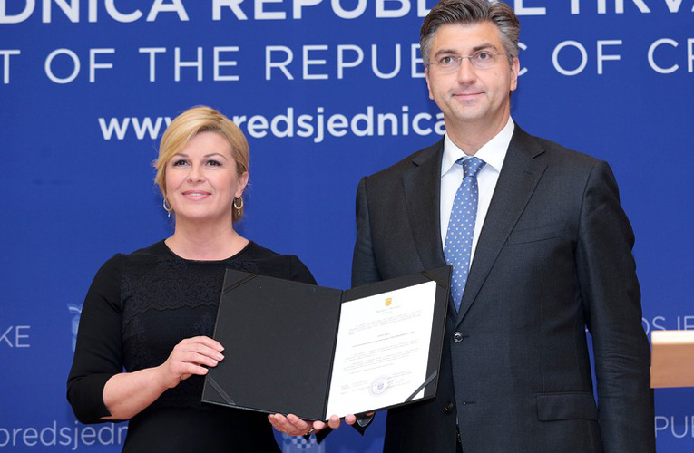 Andrej Plenkovic mandatar