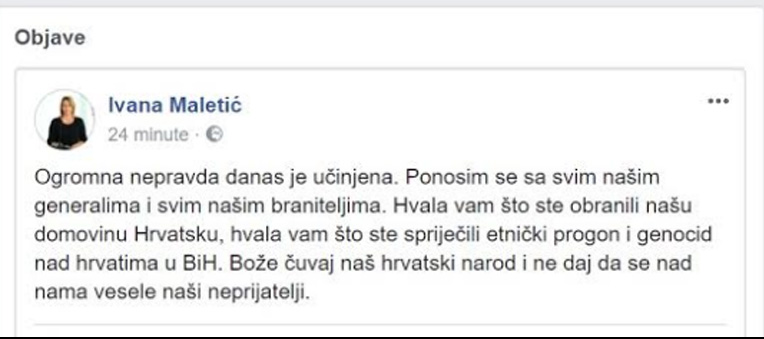 ivana maletic objava 1