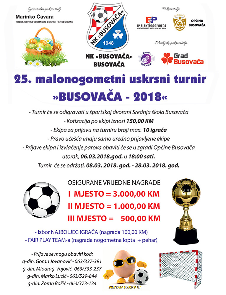 busovaca 2018 turnir