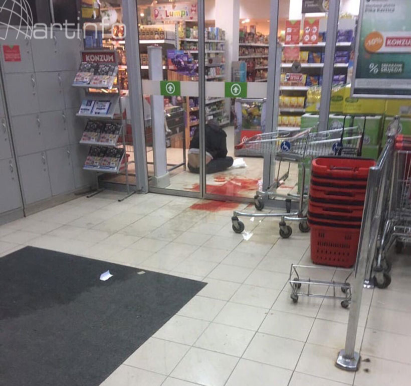 konzum incident krv