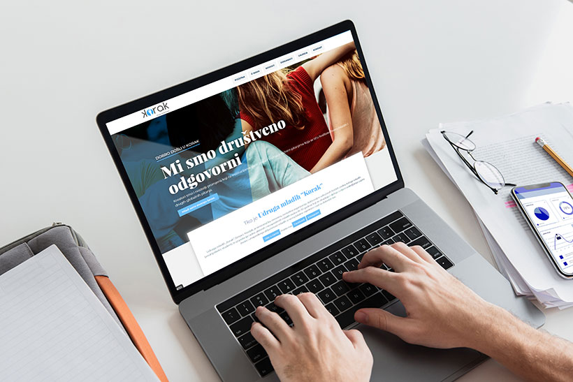 korak web