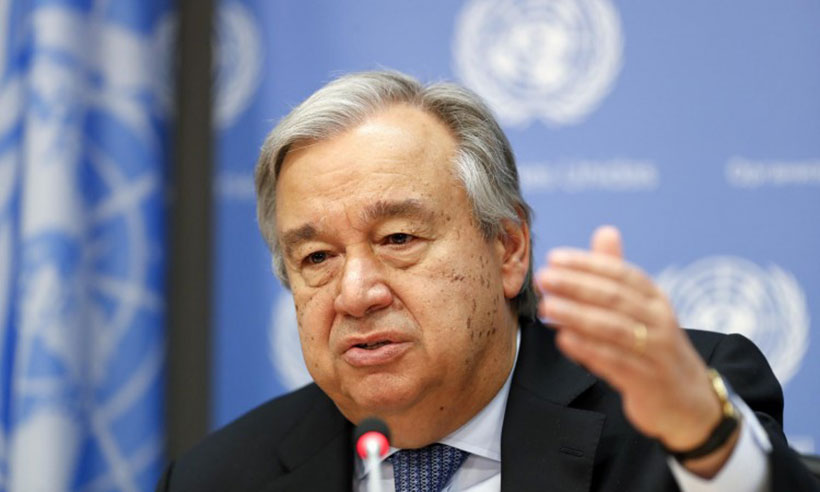 antonio guterres un
