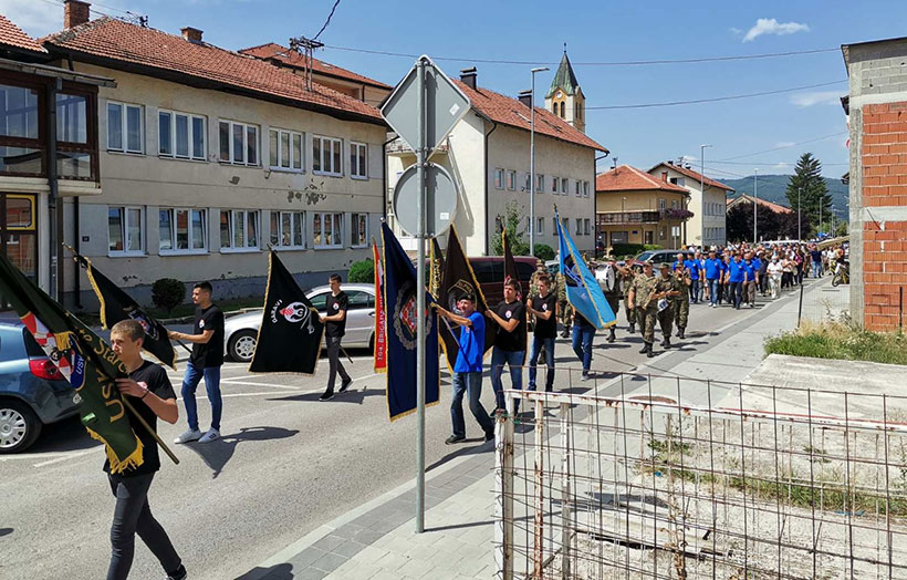 uskop brigada mimohod